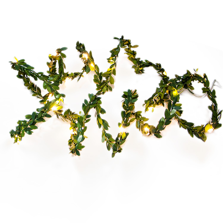 Leaf Garland karo Fairy Lights
