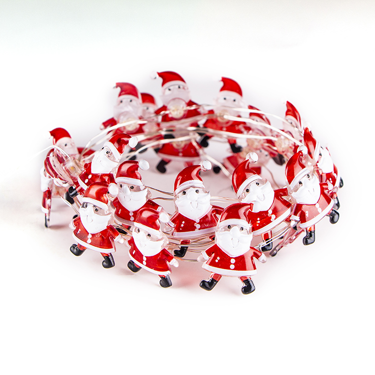 China Battery Operated Santa Claus LED String Lights Manufacturer ...