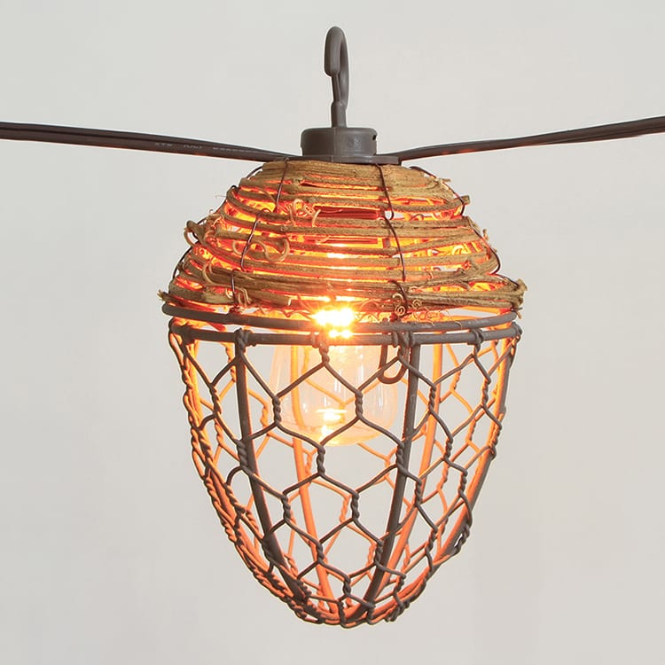Corrugated Steel Multi Colored Led String Lights -
Cafe SL- Metal Comb Shades MYHH93125 – Zhongxin detail pictures