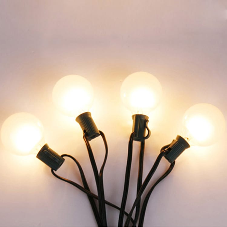 Matt Color Coated Steel Sheet Micro Mini Led Lights -
Incandescent String Light MYHH19002W G40 – Zhongxin detail pictures