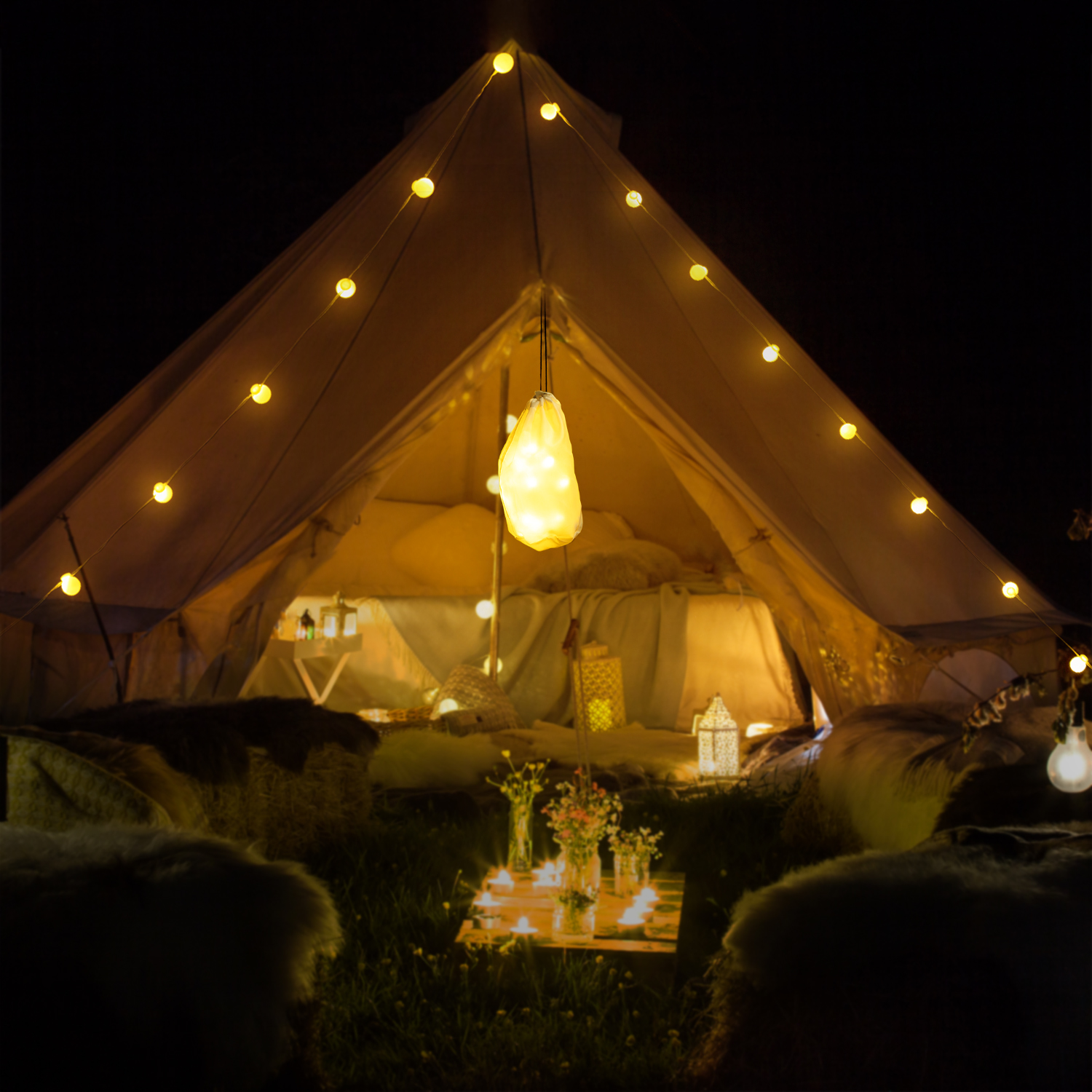 Camp Tent LED kate argiak