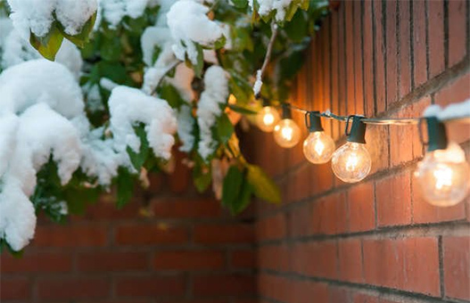 Can You Leave Outdoor String Lights Out in Winter