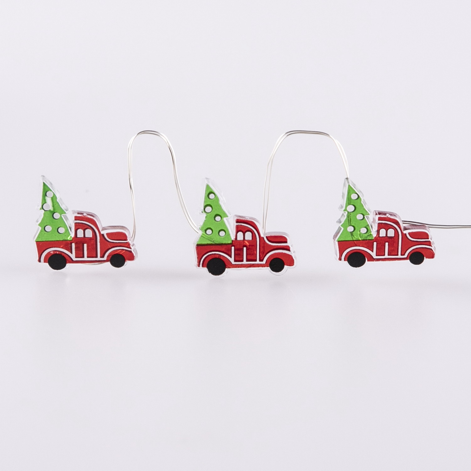 Christmas Red Truck Fairy Lights