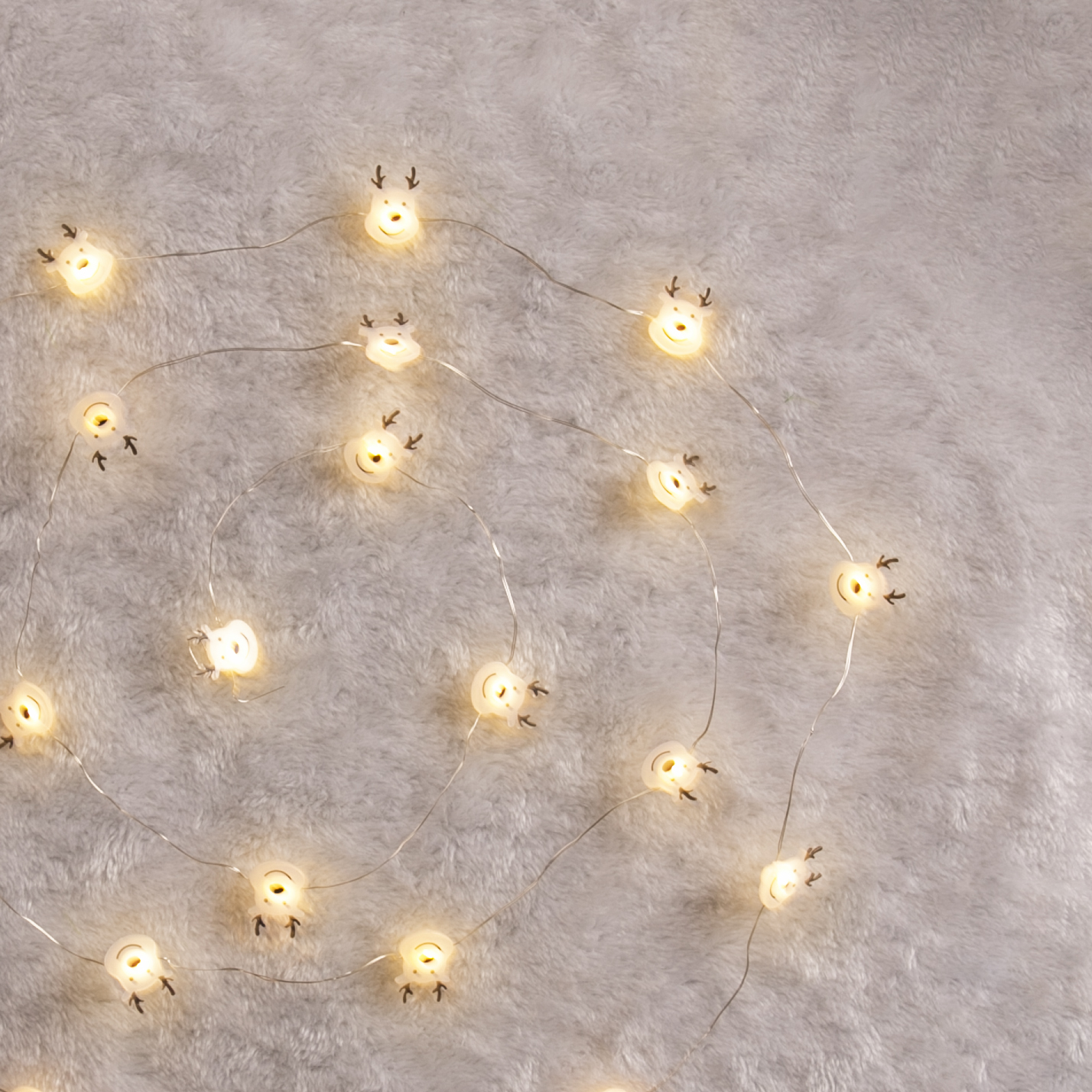 Deer string lights