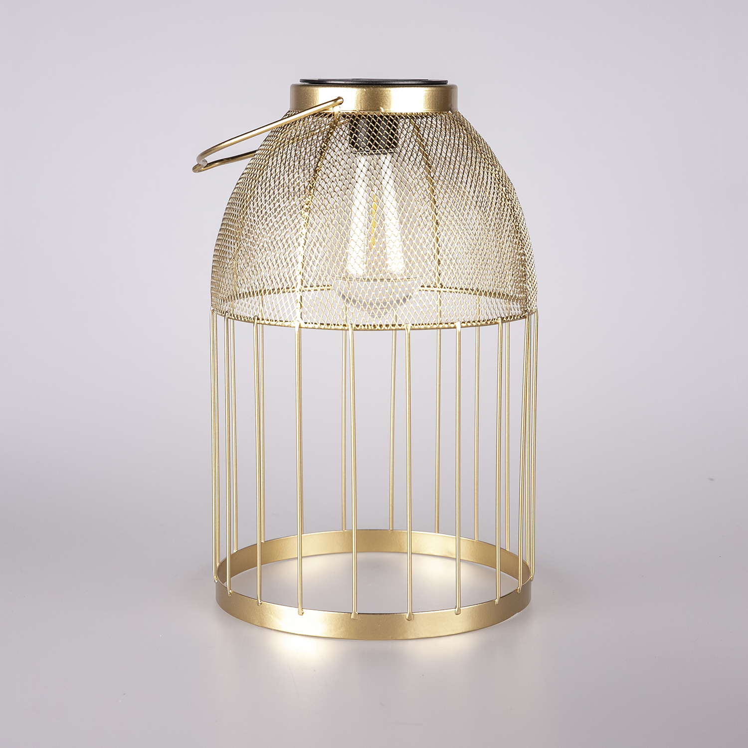 Electroplated gold Wire Lanterns