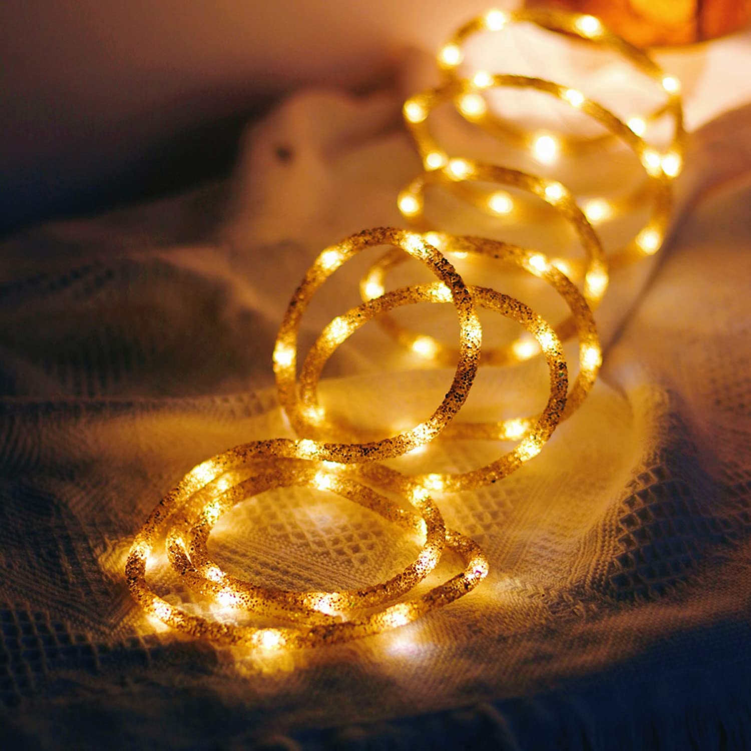 Glitter Rope Lights