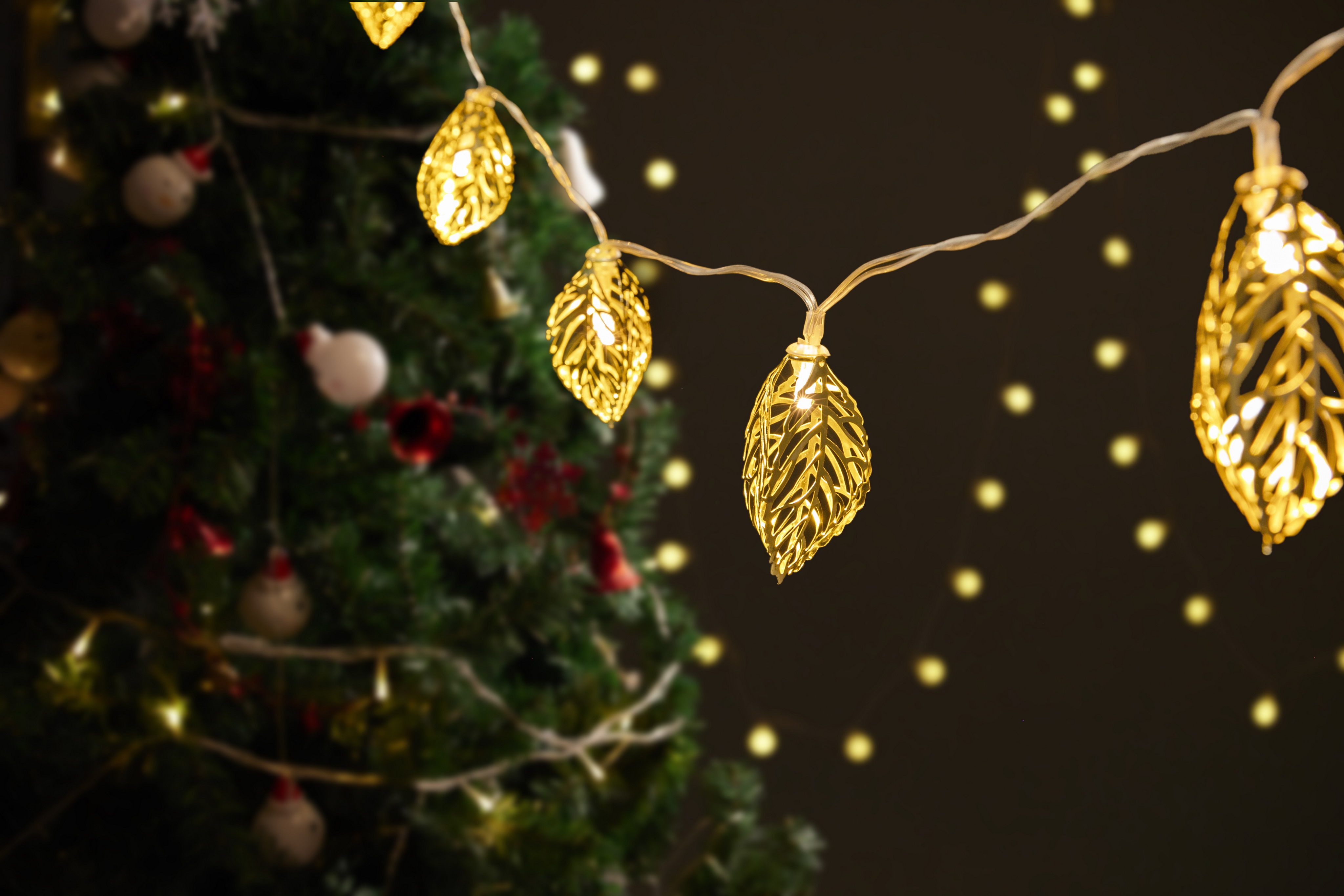 Golden Leaf String lights