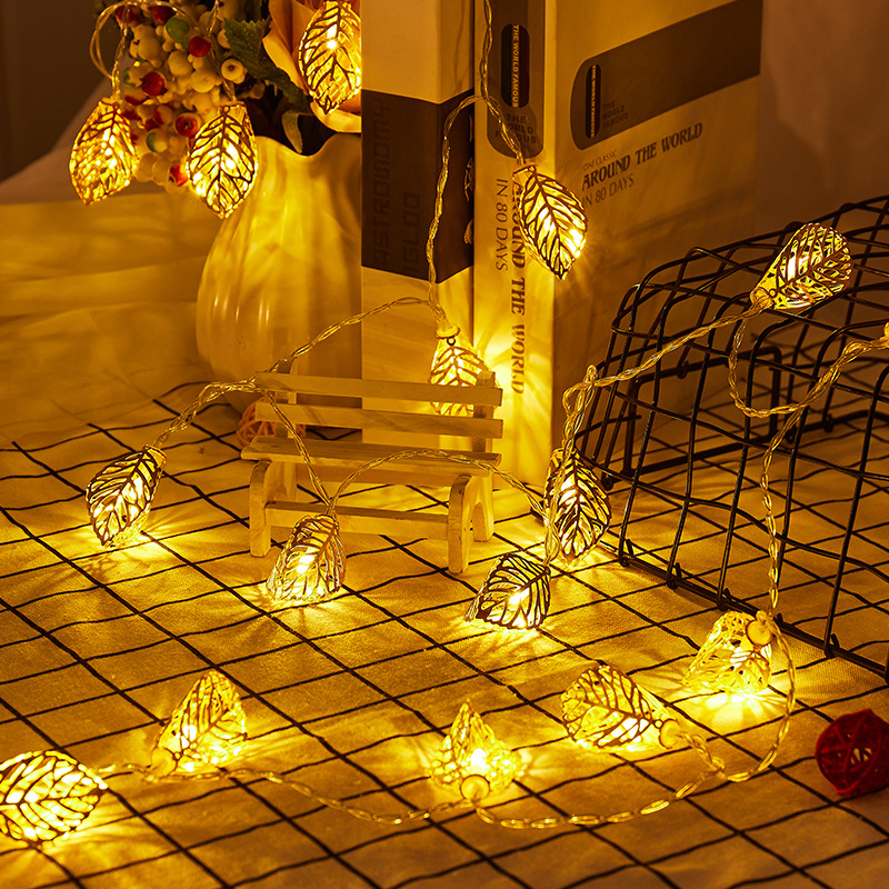 Golden Leaf light string