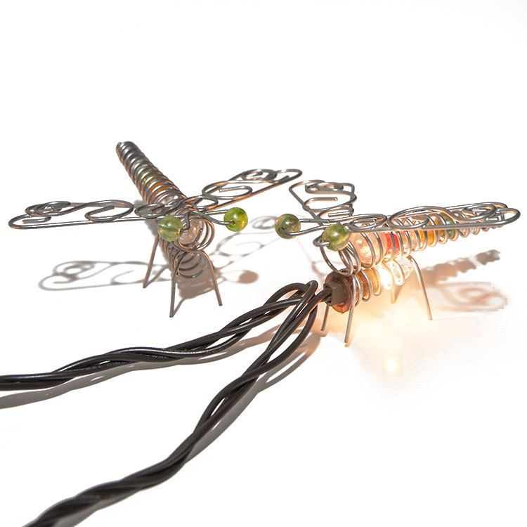 dragonfly outdoor string lights