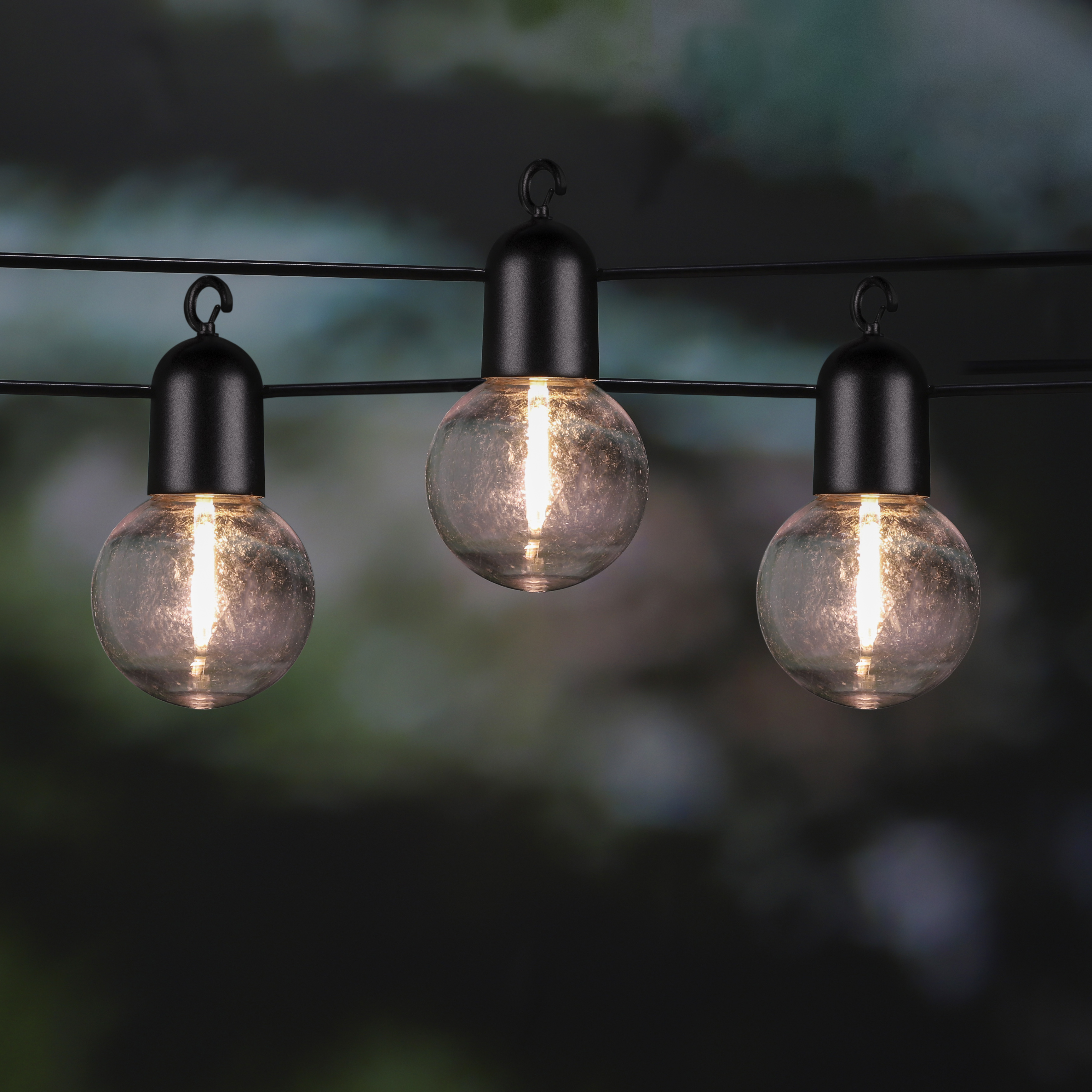 solar outdoor led string lights