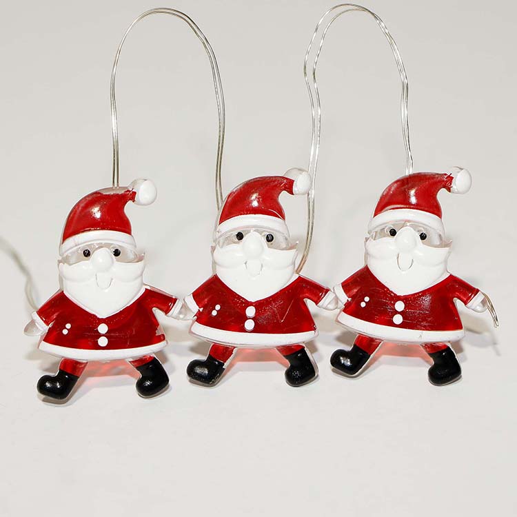 Santa Claus Christmas String Lights