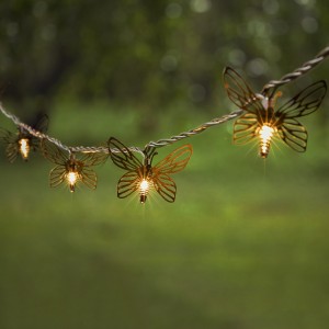 LED Butterfly string lights