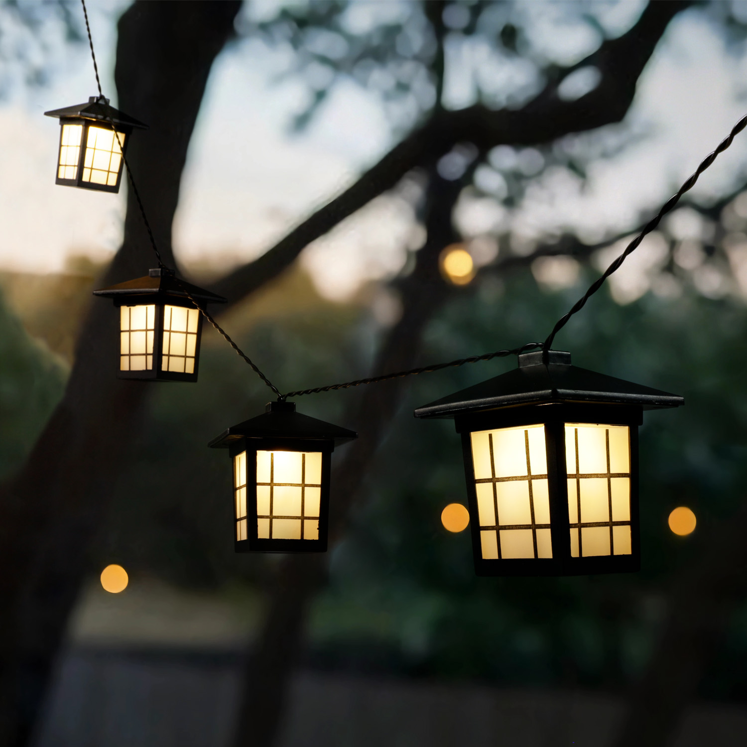 LED Lantern string lights