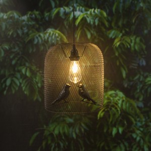 Irin Bird ẹyẹ Pendanti imole