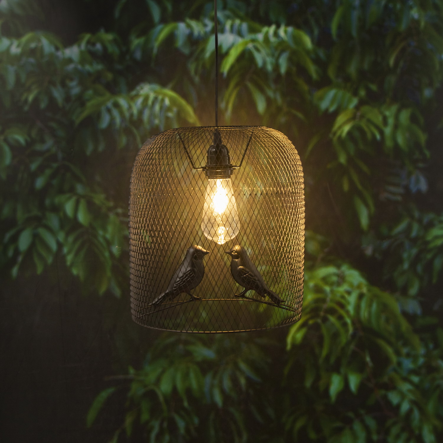 Metal Bird Cage Pendant Lights