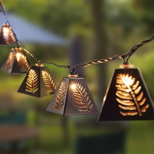 Metal Lantern String Lights