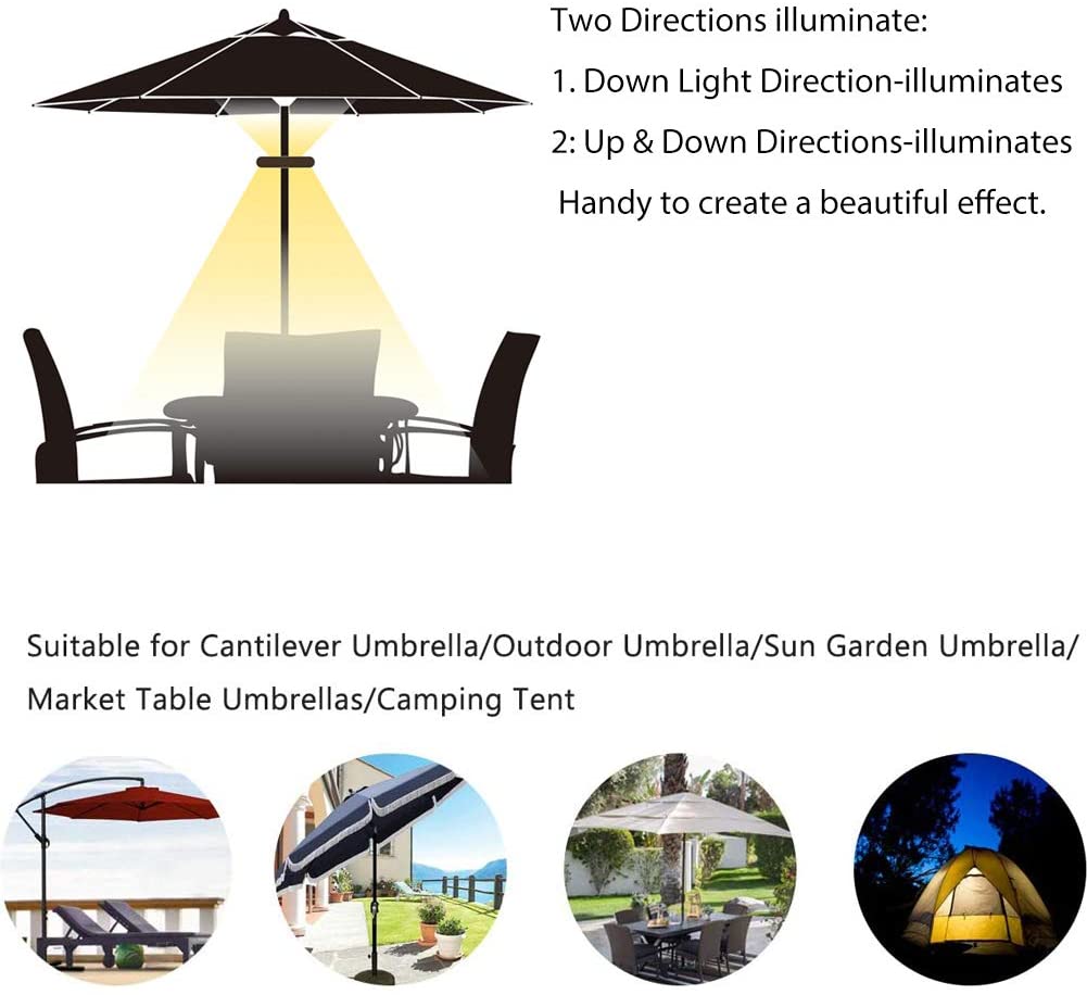 Patio Umbrella Light outdoor