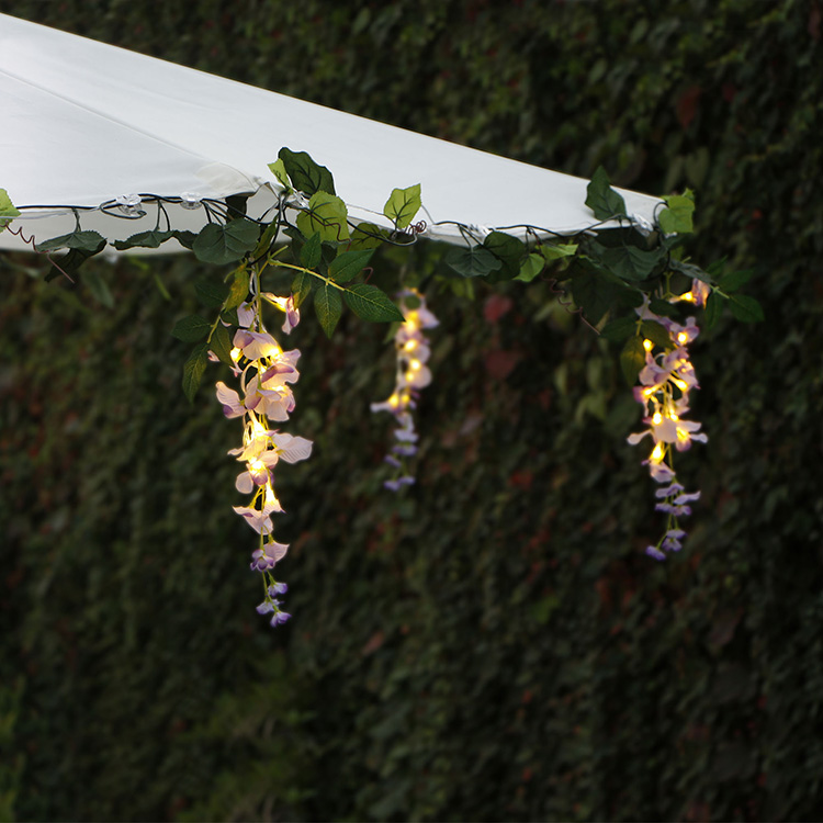 Solar Wisteria Flower LED lemputė