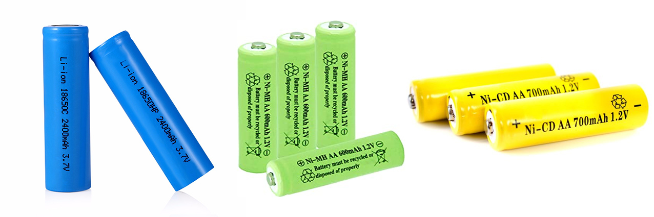 Rechargable Batteries for solar powered lights