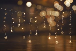 Snowflake Icicle Lights