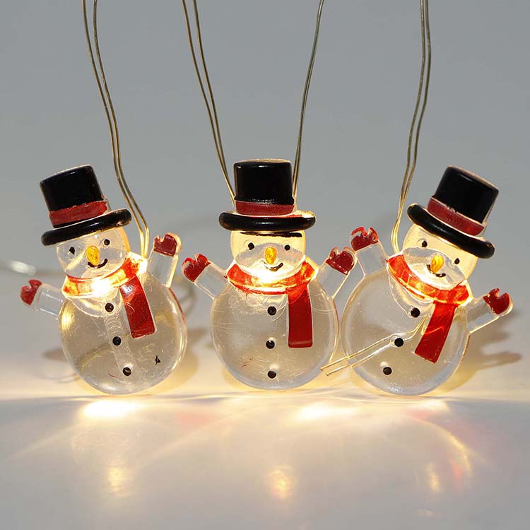 Snowman LED String Lights