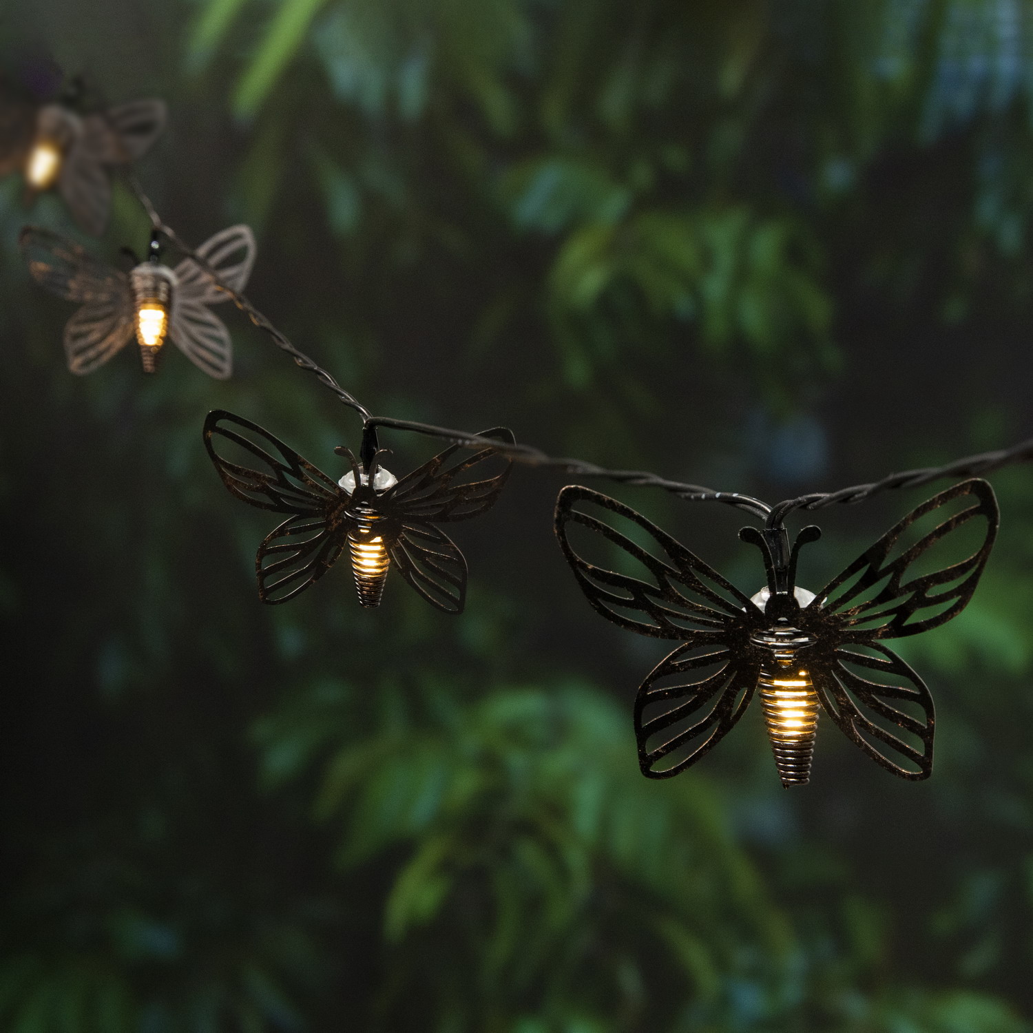 Solar Powered Butterfly String lights
