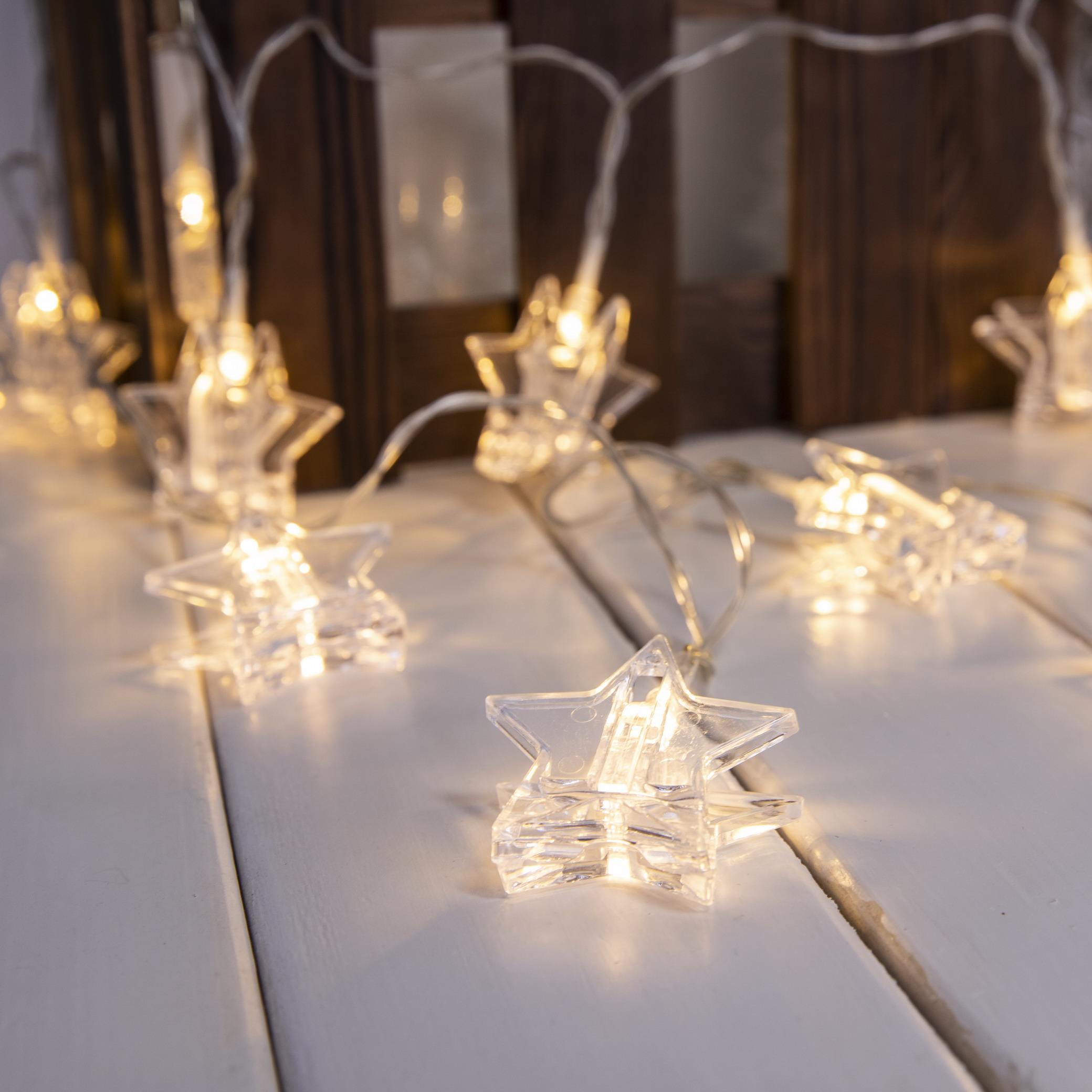 Star Clip String Lights