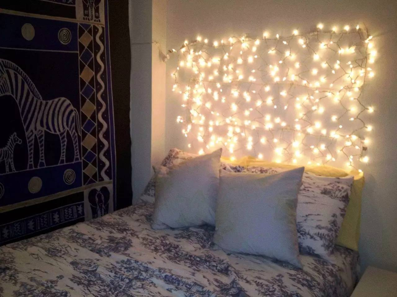 String Light Head board