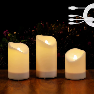 USB Solar Candles