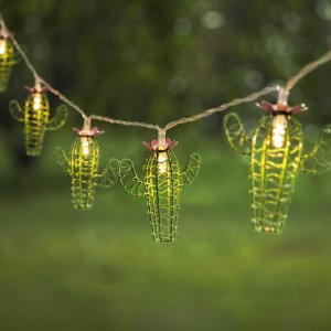 Lampu String Kawat Kaktus