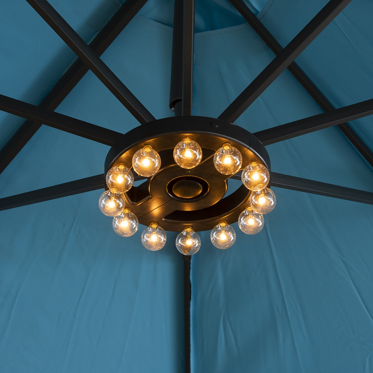 batterija mħaddma patio Umbrella Light