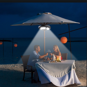 beach umbrella light