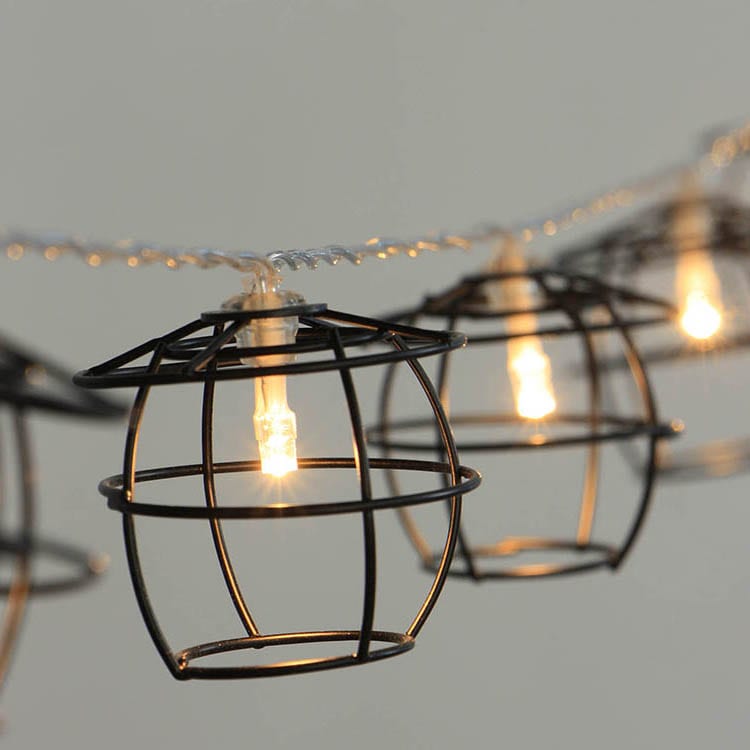 Tin-Plate String Lights With Lampshade -
Wire-Wire+beads Covers MYHH02371-BO (B) – Zhongxin detail pictures