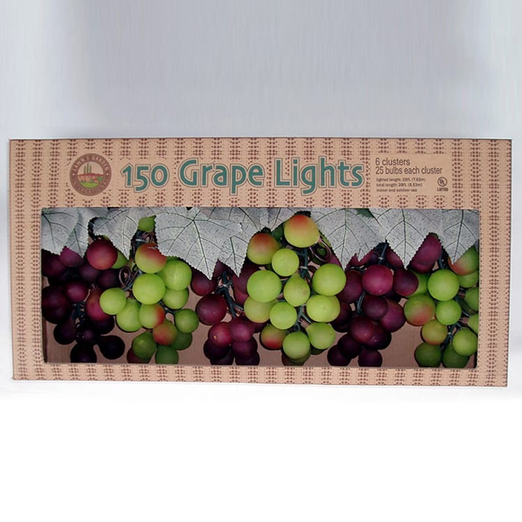 China Aluminum Plate Decorative Garden Light Grapevine String Lights Myhh01003 Zhongxin Factory And Manufacturers Zhongxin