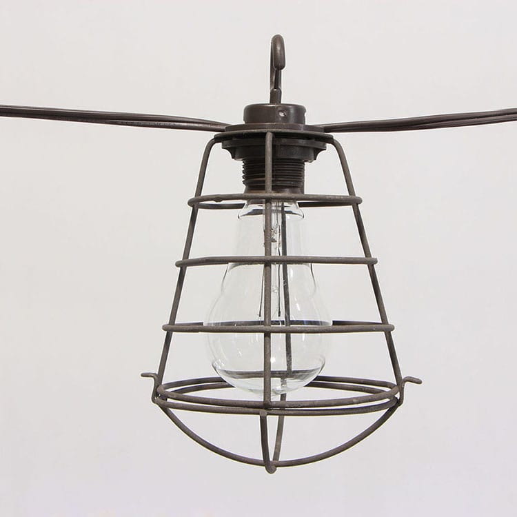 Pre-Painted Aluminum Steel Solar Powered Outdoor Lighting -
Cafe SL- Wire Cage Shades MYHH93056 – Zhongxin detail pictures