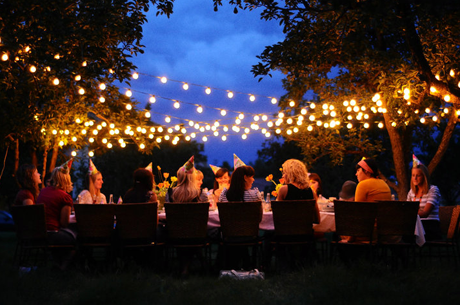 decorative string lights for party