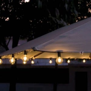 globe bulb umbrella lights