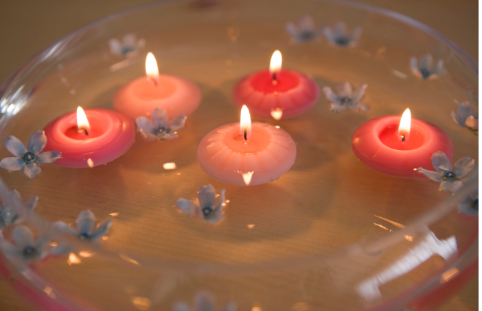 float tealights