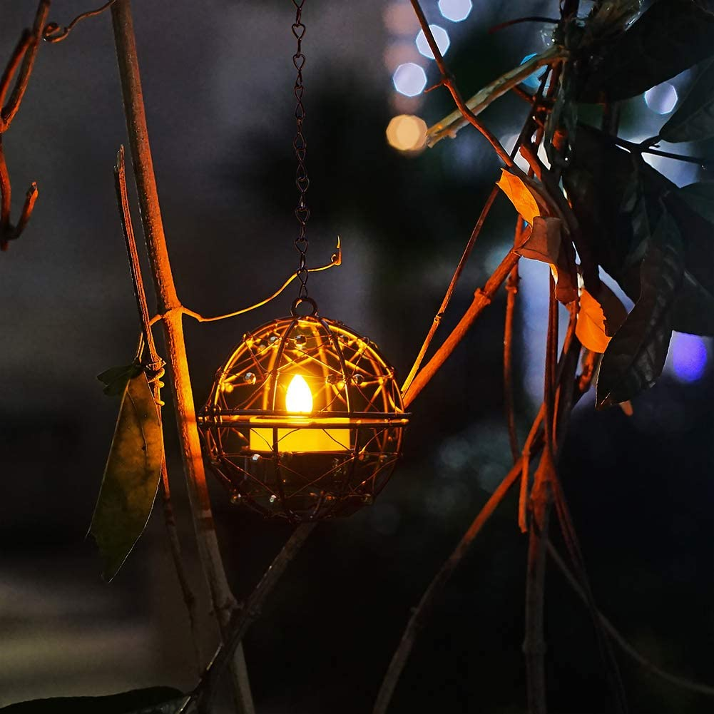 hanging candle lantern lights