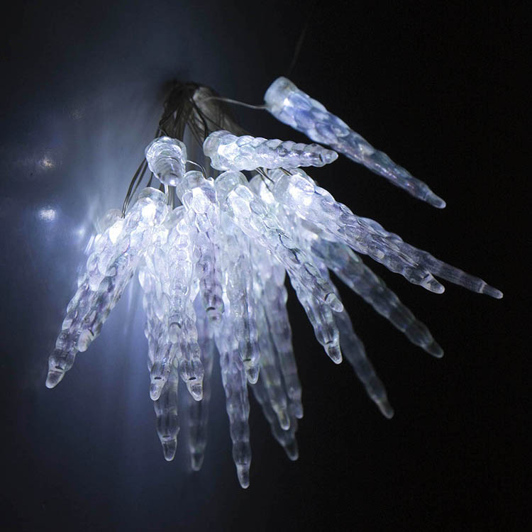 icicle string fairy lights