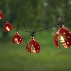 ladybug string lights