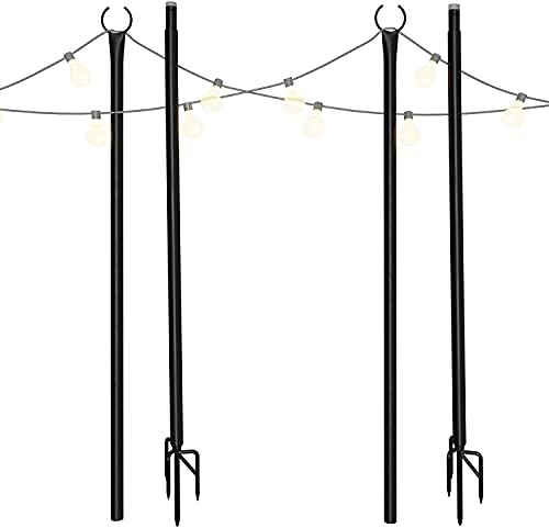 metal pole for string light