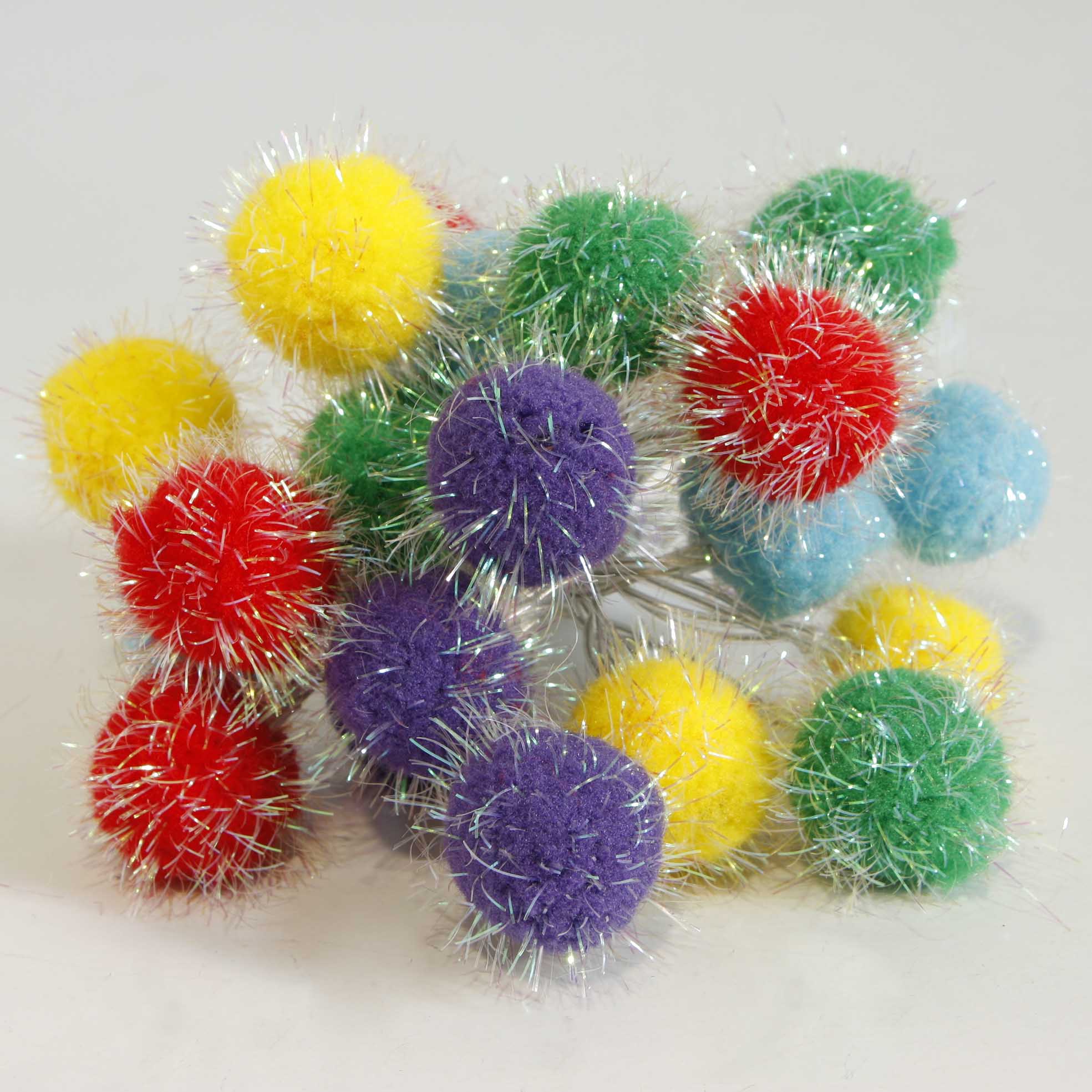 pom pom ball garland