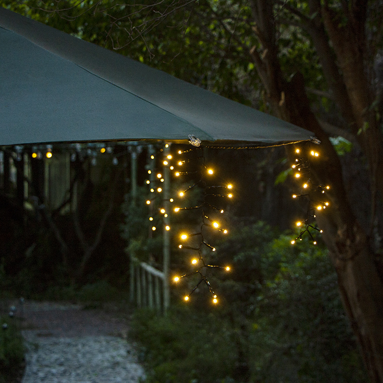 solar powered umbrella lights