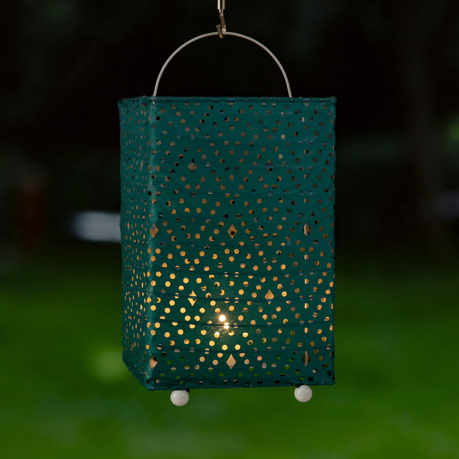 square shape tabletop lantern