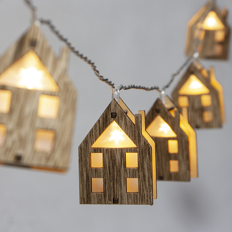 wooden house decorative Light